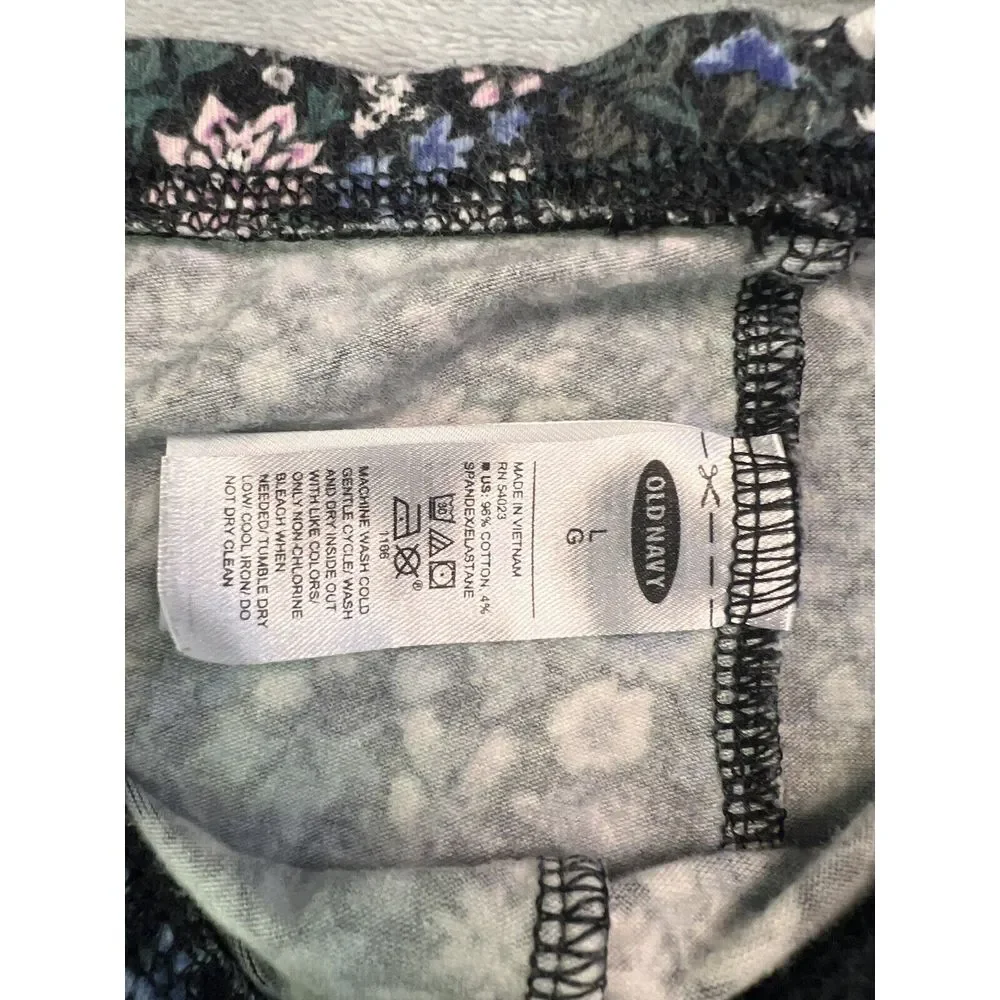 Old‎ Navy Girls Floral Leggings Size L